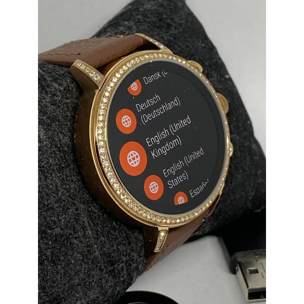 Fossil Gen 4 Authentic Digital Dial Smart Watch Custom Band FTW6011 LT439